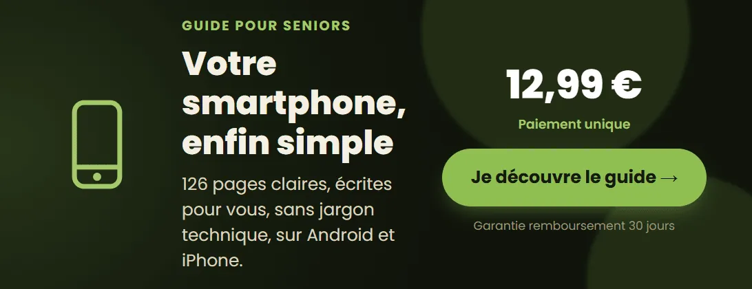 Guide Mon Smartphone et Moi : 126 pages pour utiliser votre smartphone avec confiance, 12,99 €