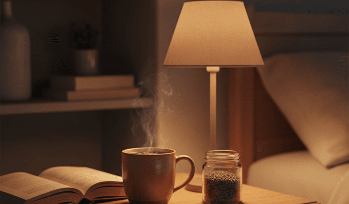 Tisane et rituel apaisant pour favoriser l'endormissement après 60 ans